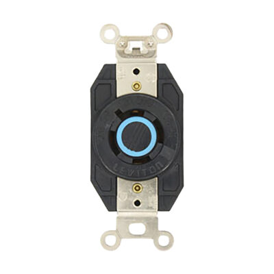 Receptáculo Media Vuelta Industrial 20A 3Øy 120/208V 4P4H Nema L18-20R - 02440-000