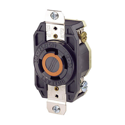 Receptáculo Media Vuelta Industrial 30A 125/250V 3P4H Nema L14-30R - 02710-000