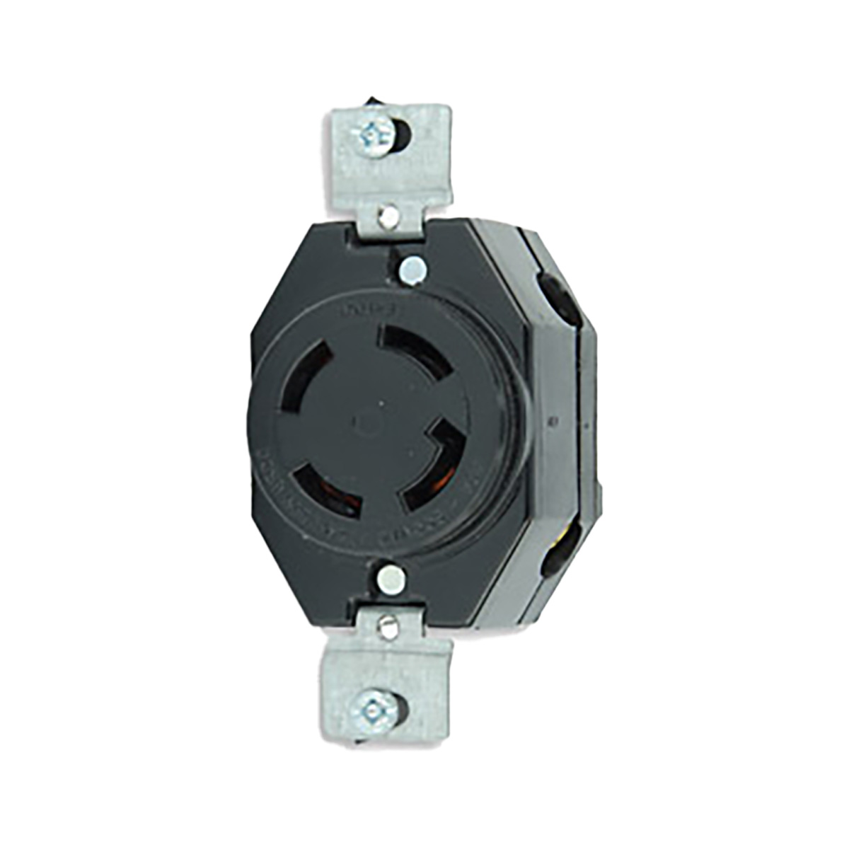 Receptáculo Media Vuelta Industrial 30A 3Øy 120/208V 4P4H No Nema - 03430-000 | Receptáculo Media Vuelta Industrial 30A 3Øy 120/208V 4P4H No Nema - 03430-000