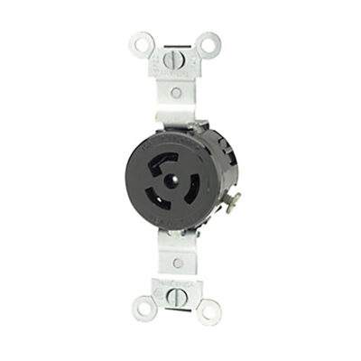Receptáculo Media Vuelta Industrial 15A 125V 2P3H Nema L5-15R - 04710-000