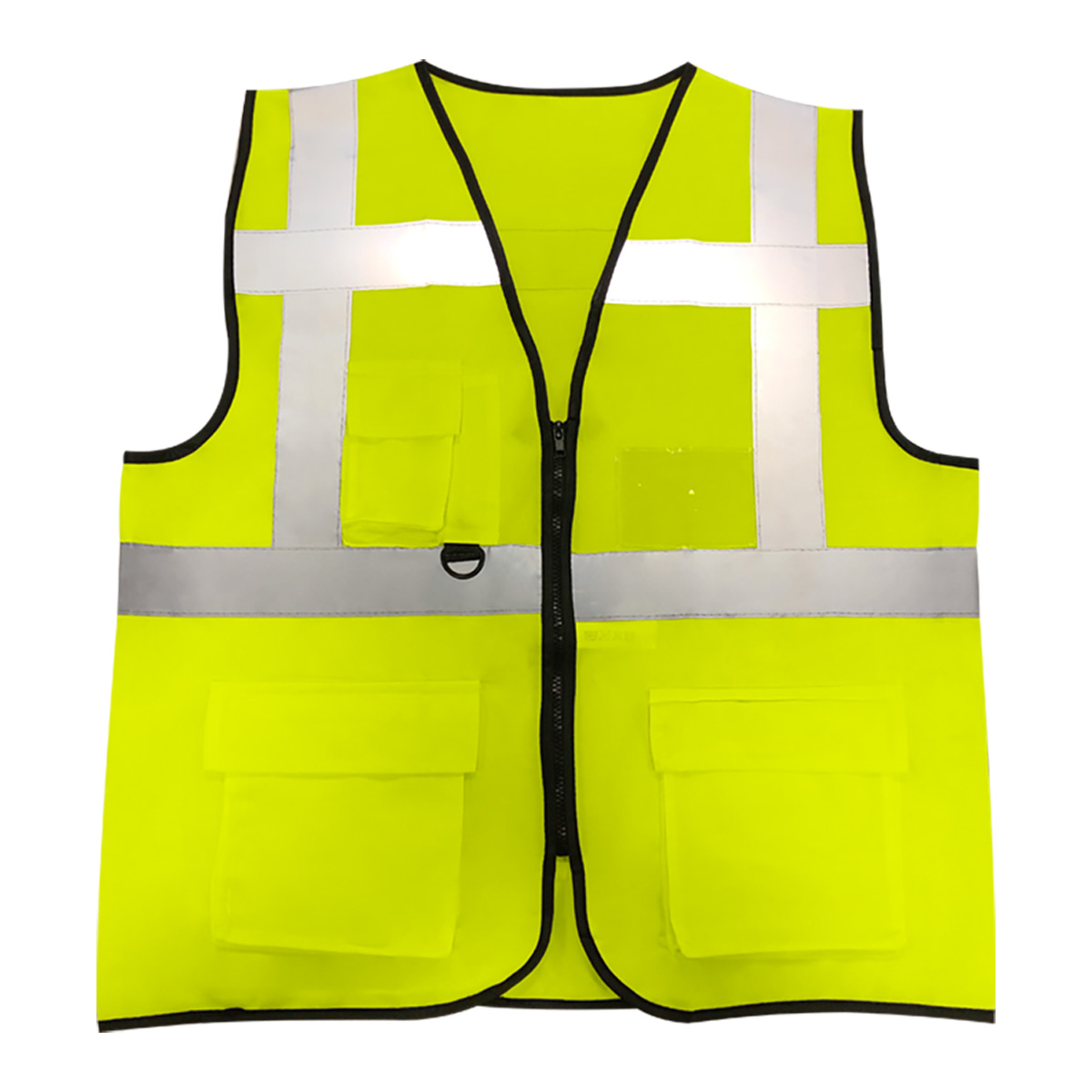Chalecos de seguridad 120 GSM - Talla: G - Cinta Reflejante:5cm - 8730006 | Chalecos de seguridad 120 GSM - Talla: G - Cinta Reflejante:5cm - 8730006