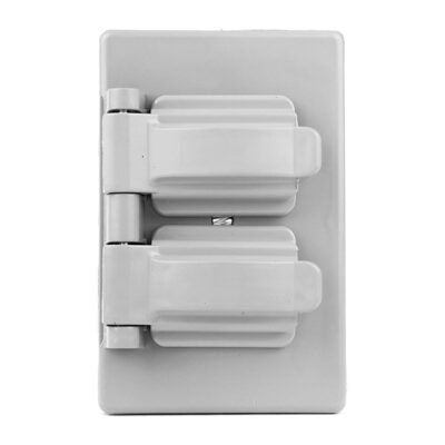 Placa de plástico para intemperie para receptaculo duplex - 8800150