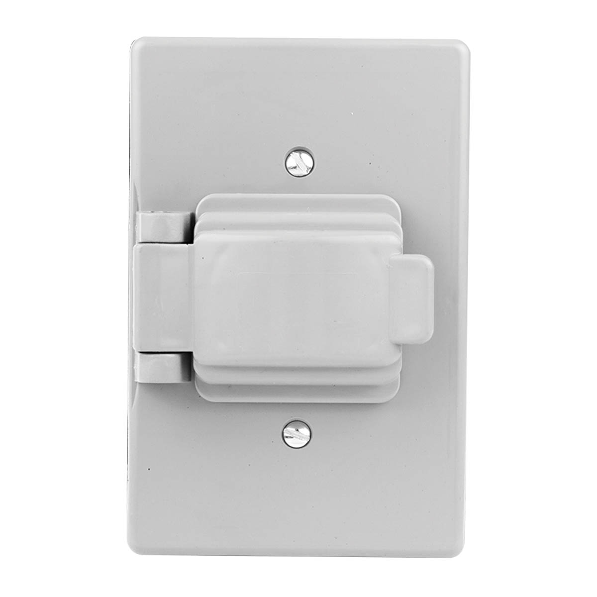 Placa de plástico para intemperie para receptaculo sencillo - 8800200 | Placa de plástico para intemperie para receptaculo sencillo - 8800200