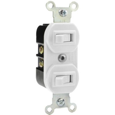 Apagador doble Blanco - 8840054