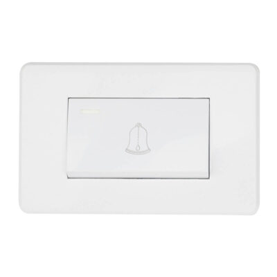 Apagador para timbre con placa blanca - 8840420