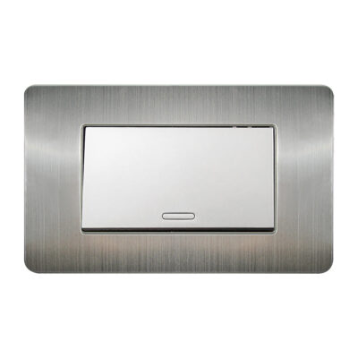 Apagador de Escalera Con Placa de Acero Inoxidable - 8841911