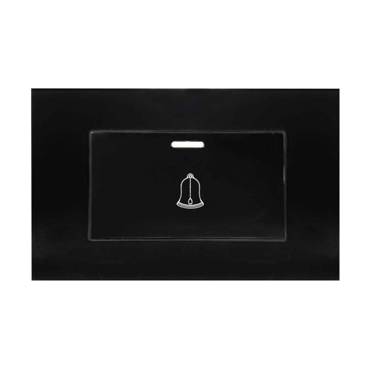 Apagador para timbre con placa de acrilico negra - 8843420 | Apagador para timbre con placa de acrilico negra - 8843420