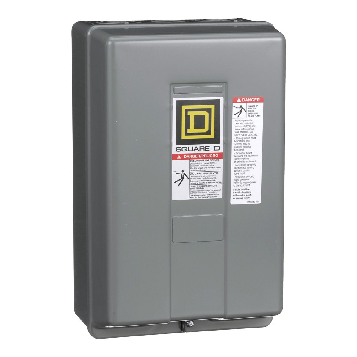 Contactor Para Alumbrado 3P 60A NEMA1 - 8903SPG2V02 | Contactor Para Alumbrado 3P 60A NEMA1 - 8903SPG2V02