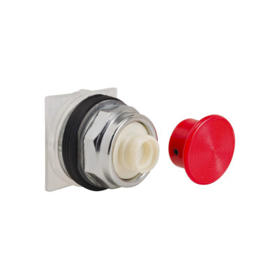 Puls. Rojo No Iluminado Cab. Red. Inm. - Tipo K - Diametro 30 - Redondo - Momentáneo - 9001KR24R