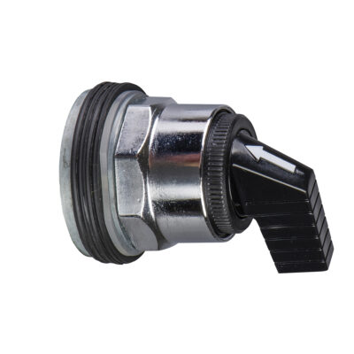 Selector Diametro 30 - 3 Posiciones Mantenidas - Mango Largo - Negro - 9001KS43FB