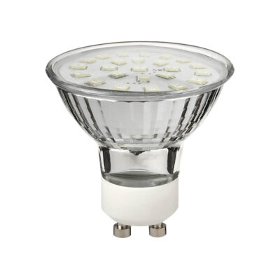 Lámpara MR16 GU10 de LED Color Azul 2.3W 100-127V 60Hz 3000K 130Lm - 9403364