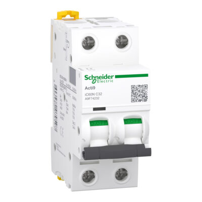 Acti9 Interruptor Termomagnetico Ic60N 2X32A Curva C - A9F74232