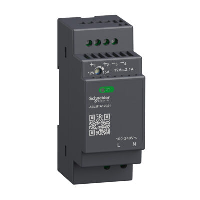 Fuente De Alimentación Regulada, 100 A 240 Vca, 12 V, 2,1 A, Monofásica, Modular - ABLM1A12021