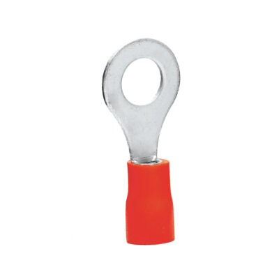 Terminal Tipo Ojo Aislada (Pvc) Calibre: 22 - 16 Tamaño de Orificio: 5/16 - AE34151