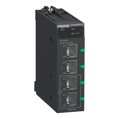 Módulo Ethernet M340 - 4 X Rj45 10/100 - BMXNOC0401
