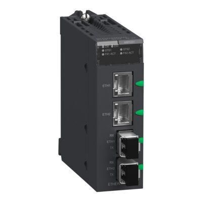 Fiber Converter Sm/Lc 2Ch 100Mb - BMXNRP0201