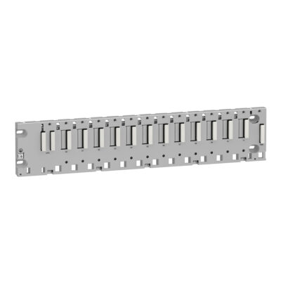 Rack M340 - 12 Slots – Montagem Em Painel, Placa Ou Calha Din - BMXXBP1200