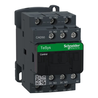 Contator - Tesys K, D, S - Cad-50 - 5 Na - Instantâneo - 10 A - 220 V Ca - CAD50M7