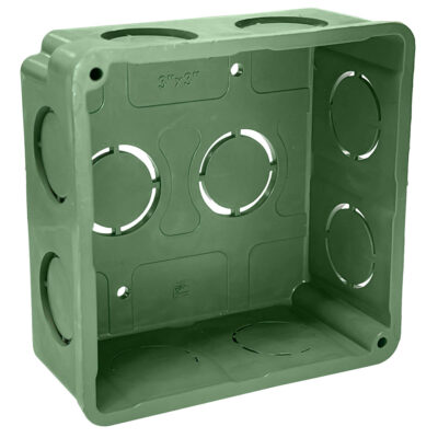 Caja de registro sin tapa 3x3" - CAJA013
