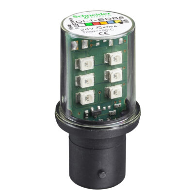 Bombilla Led Amarilla-Naranja Para Señalización - Ba 15D - 24 V - DL1BDB8