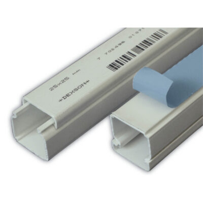 Mini Canaleta Dexson Dxn10081 2Mts X25Mm X 25Mm Sin Adhesivo - DXN10081