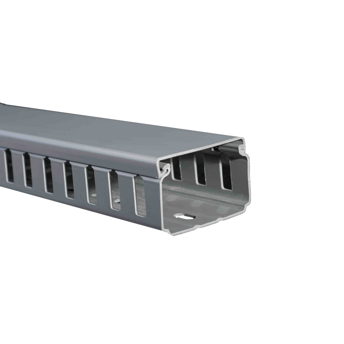 Canaleta Ranurada Dexson Dxn10092 60X60 Mm De 2 Metros, Gris - DXN10092 | Canaleta Ranurada Dexson Dxn10092 60X60 Mm De 2 Metros, Gris - DXN10092