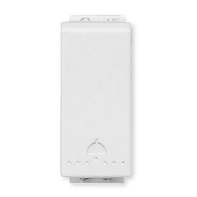 Pulsador 1 Mód. 10A 127V Color Blanco - E2005BN