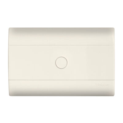 Placa Ciega Marfil De Resina Con Chasis - E5N0