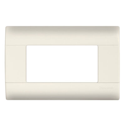 Placa Con Chasis Color Marfil De Resina 4 Mód. - E5N4