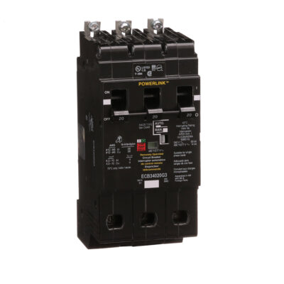INTERRUPTOR TERMOMAGNETICO    G3 20A 3 POLOS .                ECB34020G3