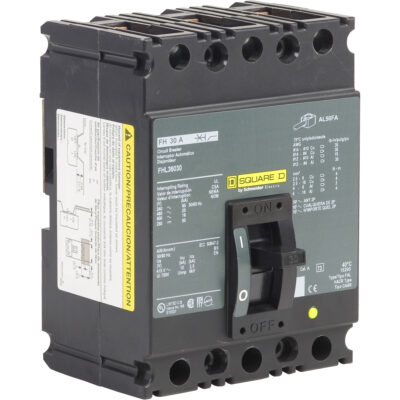 Circuit Breaker, Fh, 600V, 30A - FHL36030
