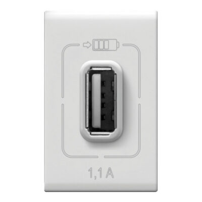 Cargador Usb Color Blanco, 1 Mód. - FZA21