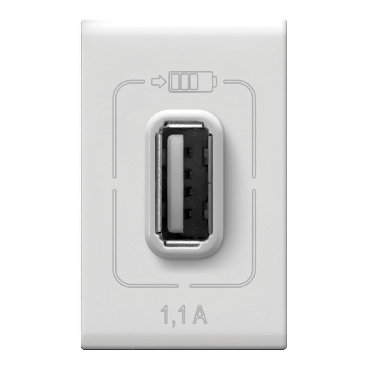 Cargador Usb Color Blanco, 1 Mód. - FZA21 | Cargador Usb Color Blanco, 1 Mód. - FZA21