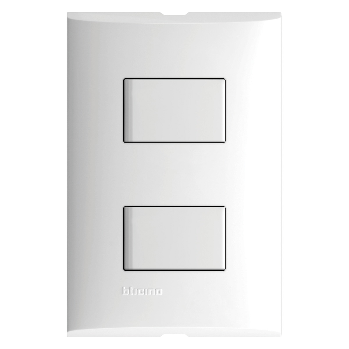 Placa Con 2 Interruptores Sencillos 10A 127V - FZA512 | Placa Con 2 Interruptores Sencillos 10A 127V - FZA512
