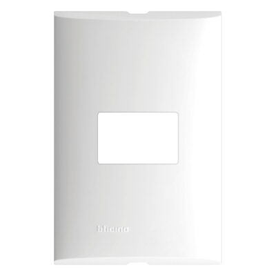 Placa 1 Mód. Color Blanco Con Chasis De Resina - FZA91