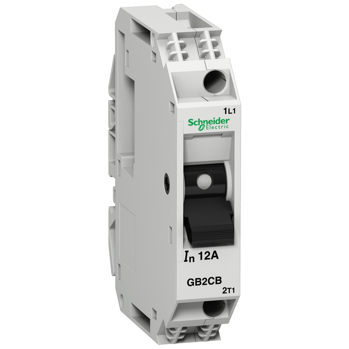 Tesys Gb2 - Interruptor Termomagnético - 1P - 0,5 A - Id = 6,6 A - GB2CB05 | Tesys Gb2 - Interruptor Termomagnético - 1P - 0,5 A - Id = 6,6 A - GB2CB05