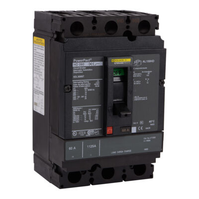 Interruptor Termomagnético Powerpact H 18Ka @480V 3P 60A - HDL36060U44X