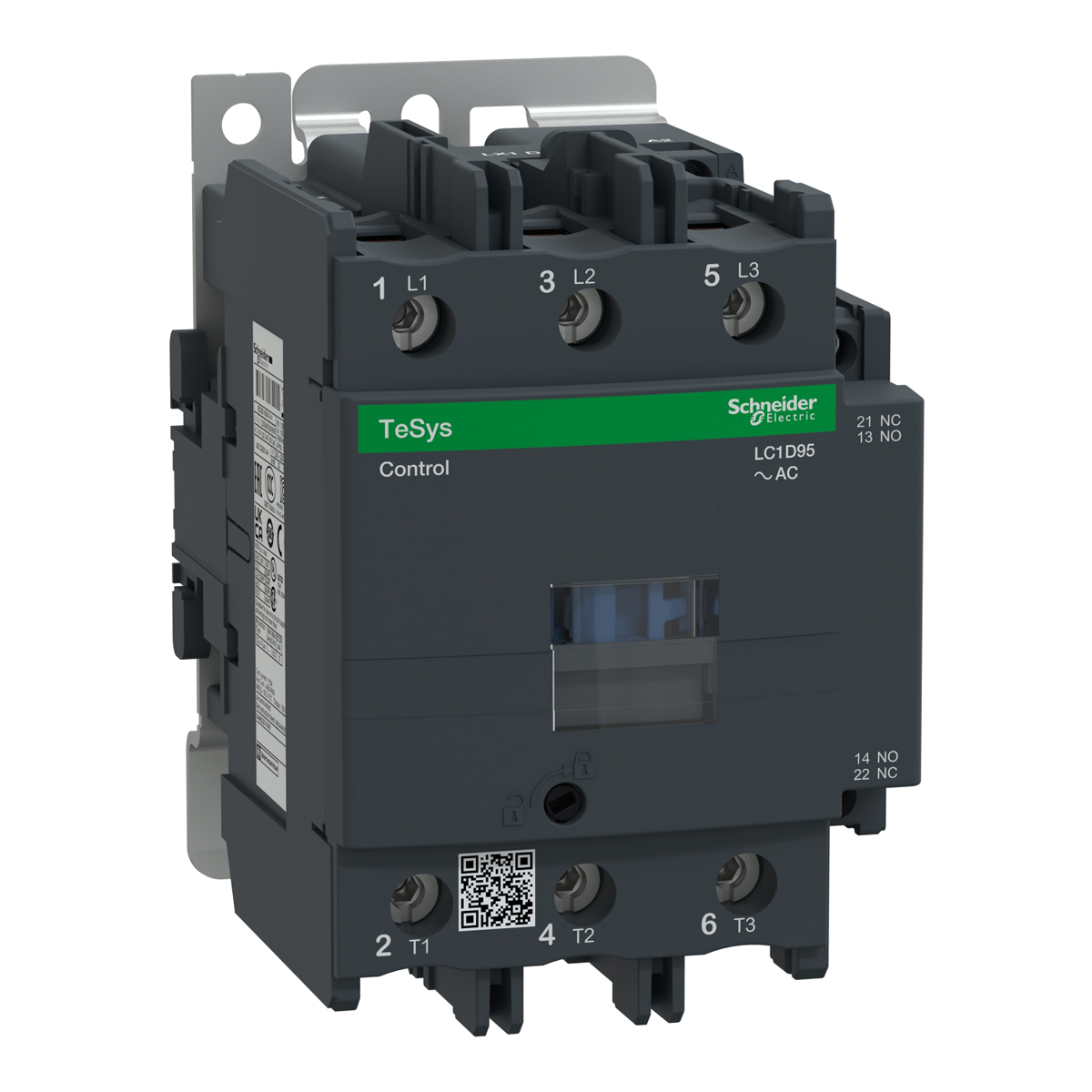 Tesys D Contactor 3P (3Na) – Ac-3 <= 440Vca 95A – Tensión De Bobina 48Vca - LC1D95E7 | Tesys D Contactor 3P (3Na) – Ac-3 <= 440Vca 95A – Tensión De Bobina 48Vca - LC1D95E7