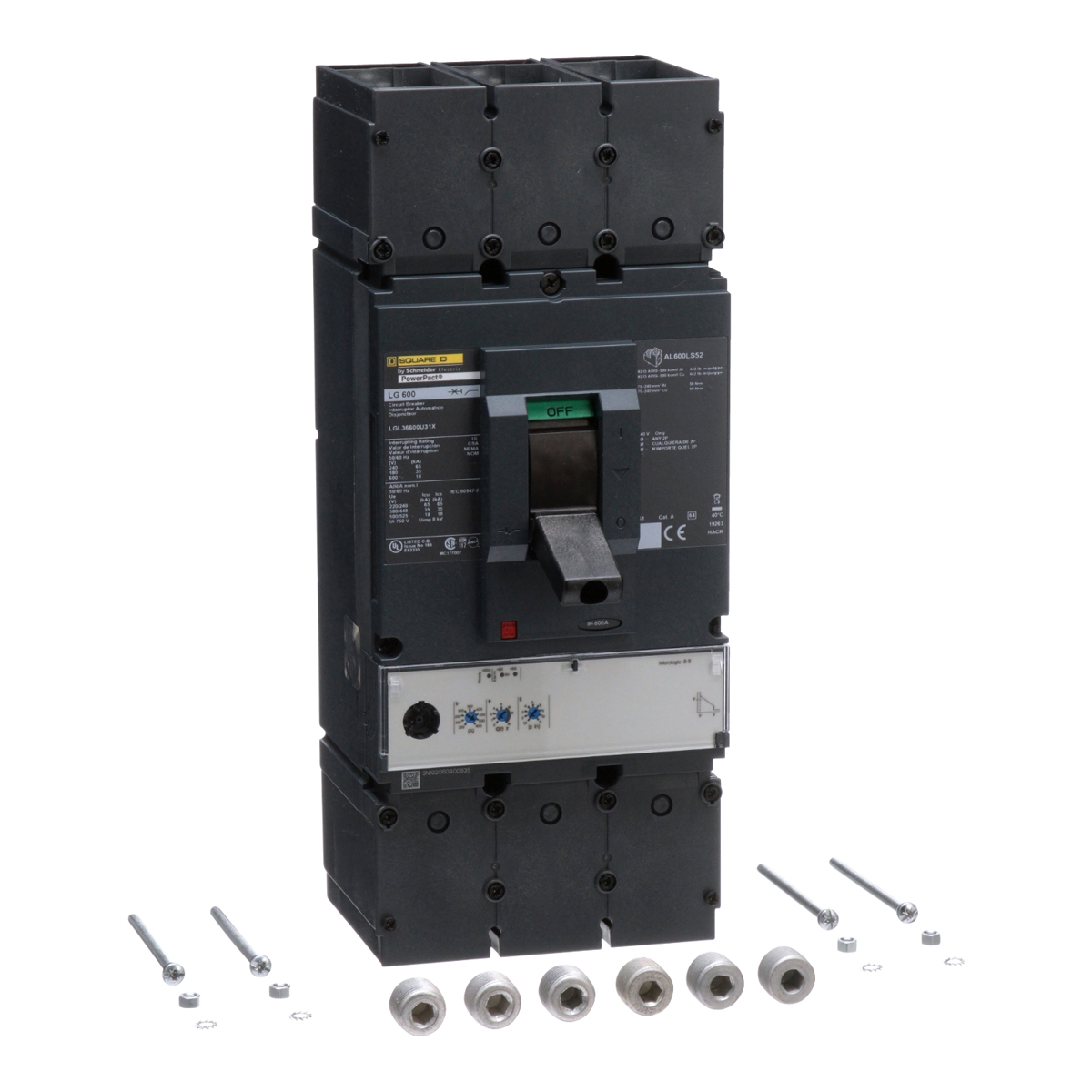 L 35Ka @480V 3P 600A - LGL36600U31X | L 35Ka @480V 3P 600A - LGL36600U31X