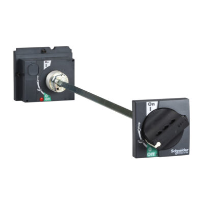 Mando Rotativo Prolongado Estándar - Para Nsx100..250 - Empuñadura Negra - LV429338