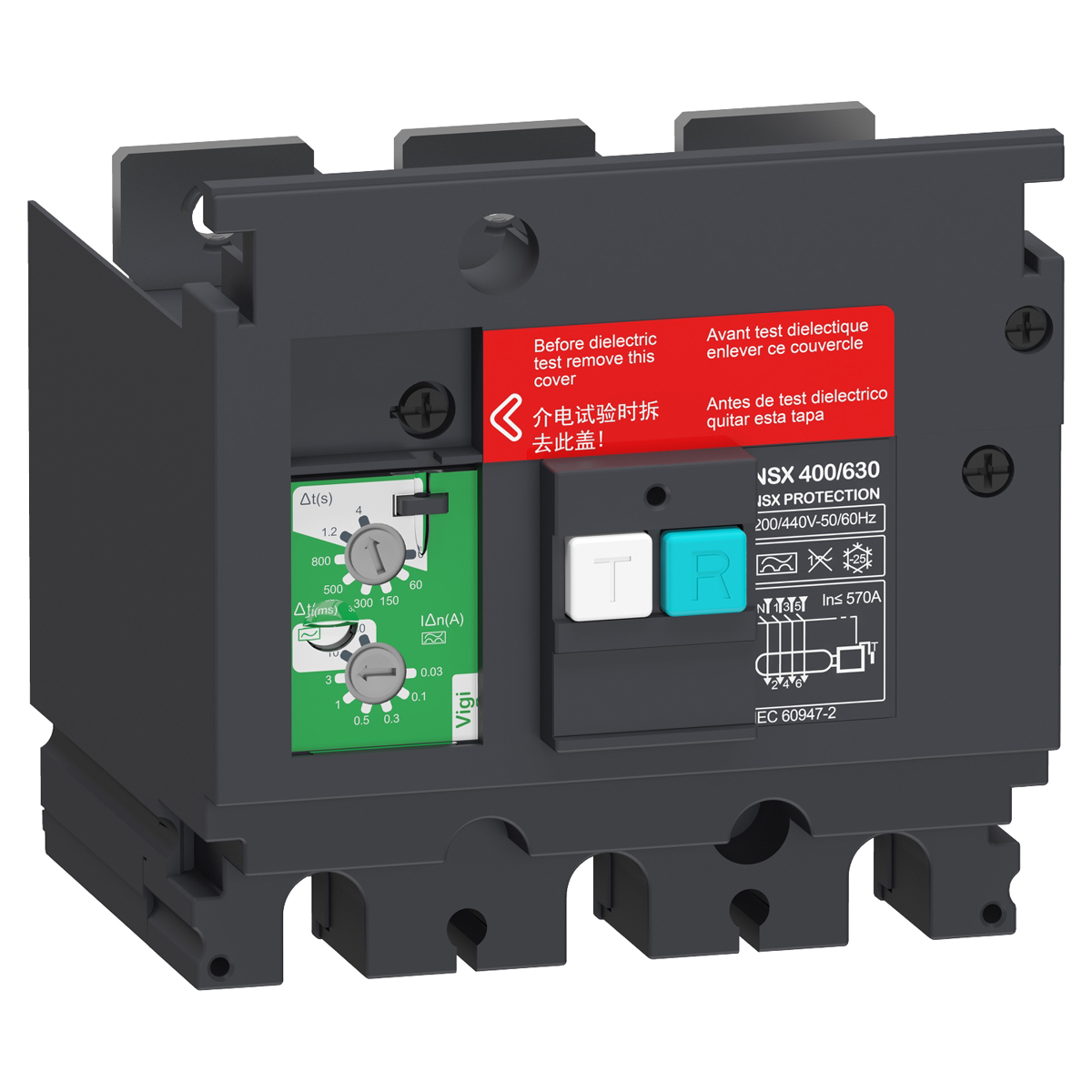 Módulo Adicional Vigipact, Para Interruptores Nsx De 400 A 630A, 200-440 Vca Y 3 Polos - LV432464 | Módulo Adicional Vigipact, Para Interruptores Nsx De 400 A 630A, 200-440 Vca Y 3 Polos - LV432464