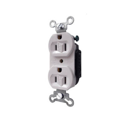 RECEP. DUPLEX POLAR. BLANCO  M5250B