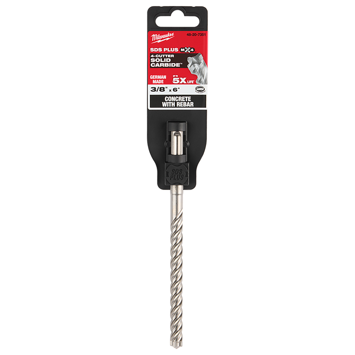 Broca P/Concret Sdsplus3/8 X6 Broca P/Concreto Mx4 3/8 X6 - MIL48207351 | Broca P/Concret Sdsplus3/8 X6 Broca P/Concreto Mx4 3/8 X6 - MIL48207351