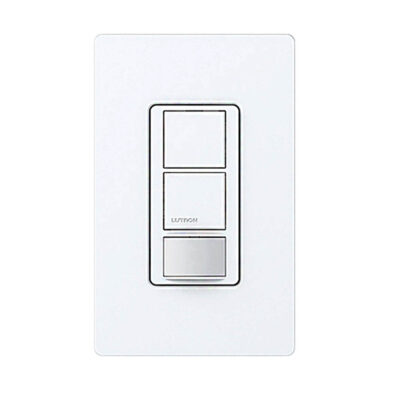 Apagador Doble con sensor de presencia 180°, 6 Amp 120/277 v - MS-OPS6-DDV-WH