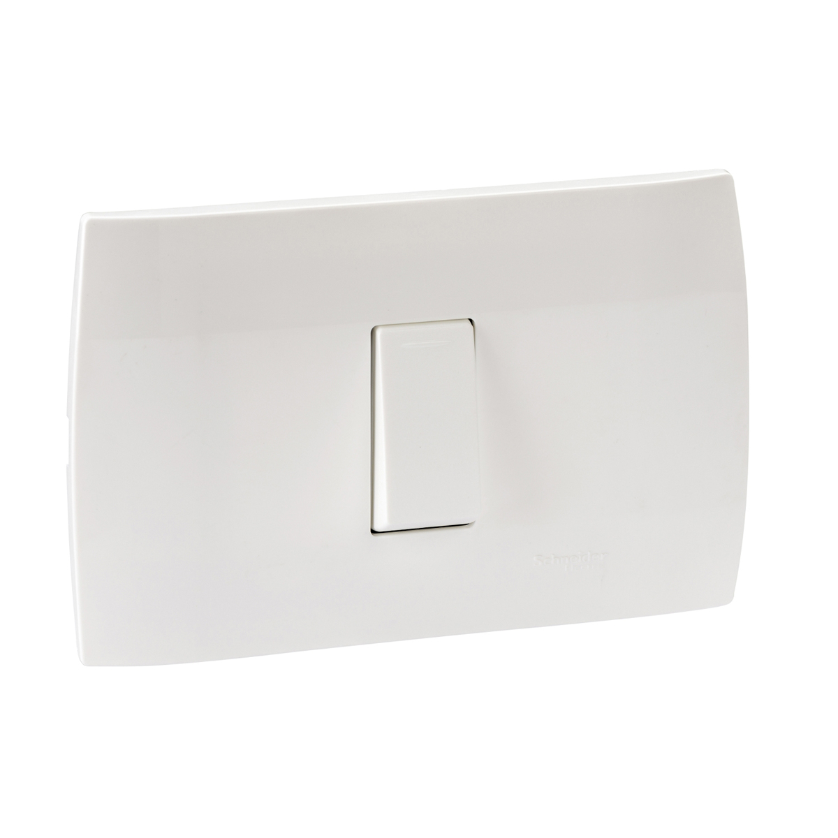 Interruptor Sencillo Con Placa Marisio De 16A, 250V, 1 Módulo, 1 Vía, Color Blanco - MWD62014 | Interruptor Sencillo Con Placa Marisio De 16A, 250V, 1 Módulo, 1 Vía, Color Blanco - MWD62014