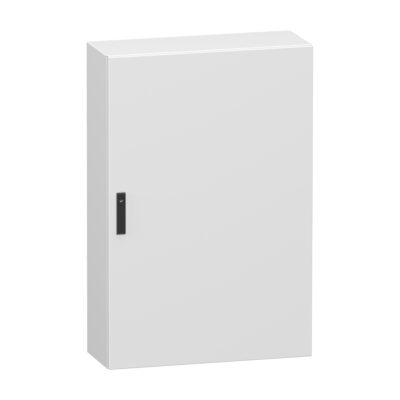 Plain Steel Door, Spacial Crn, Without Mounting Plate, 1200X800X300Mm, Ip66, Ik10, Ral7035 - NSYCRN128300