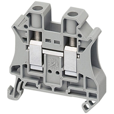 Bloque De Terminales De Paso - 10 Mm² 57 A Nivel Único 1X1 Tornillo - Gris - NSYTRV102