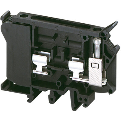 Bornera De Disco Con Fusible - 16 Mm² 10 A Nivel Único 1X1 Tornillo - Negro - NSYTRV42SF6