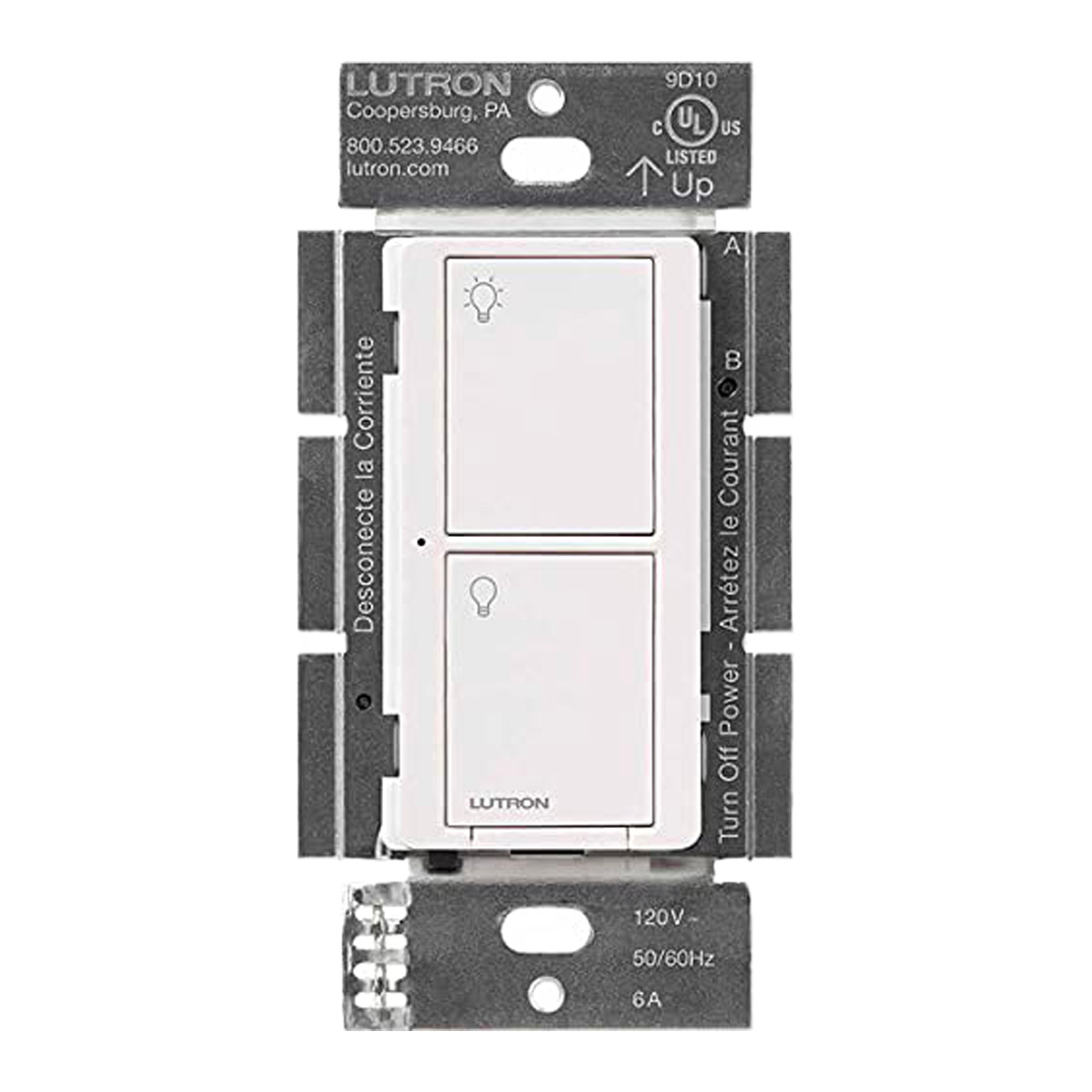 Apagador Smart, Caseta, 5 amp. - PD-5WS-DV-WH | Apagador Smart, Caseta, 5 amp. - PD-5WS-DV-WH