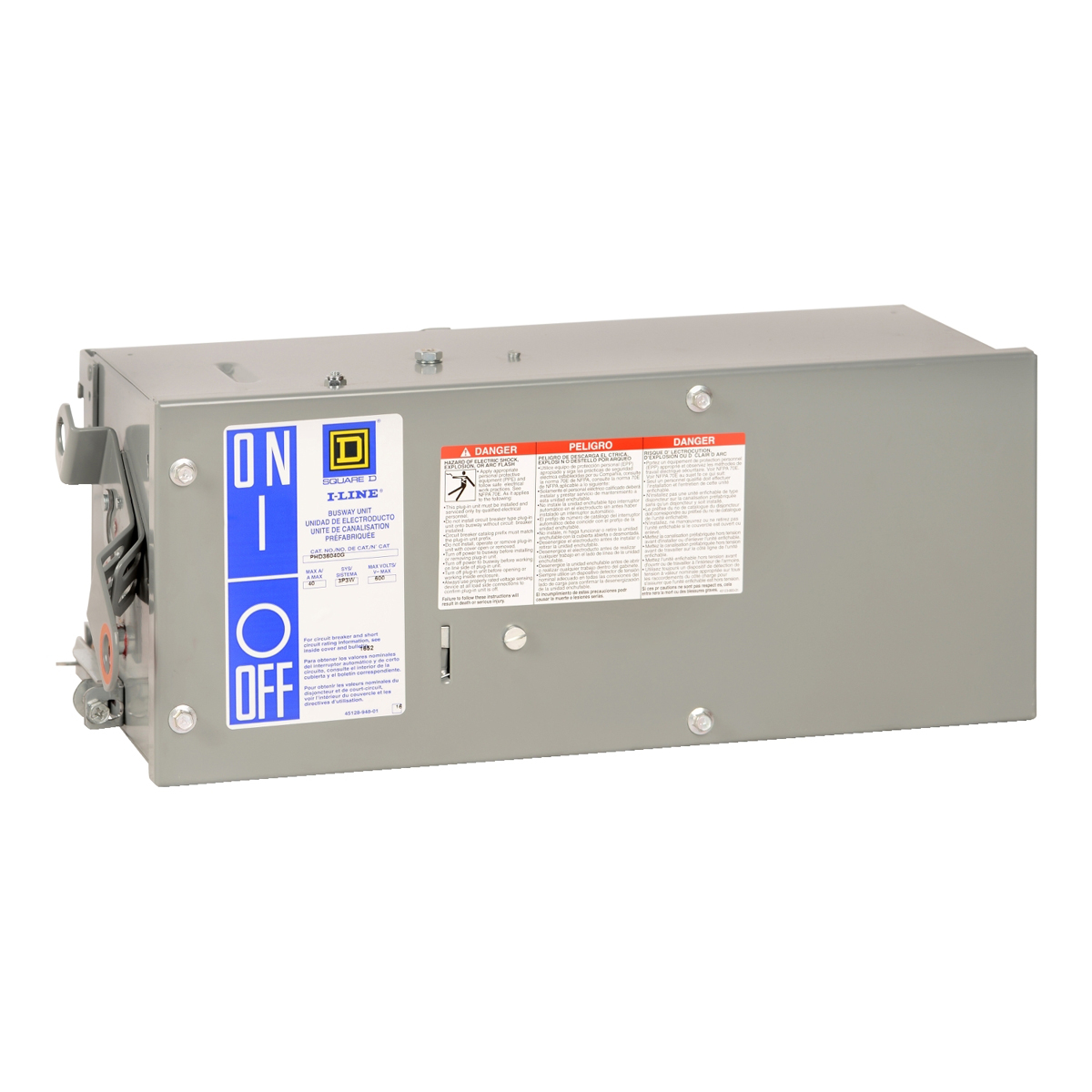Us-Plug In Cb Hframe 150A 3F4H - PHG36150GN | Us-Plug In Cb Hframe 150A 3F4H - PHG36150GN